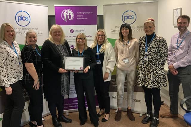 Members of the care navigation team at Primary Integrated Community Services in Eastwood.
