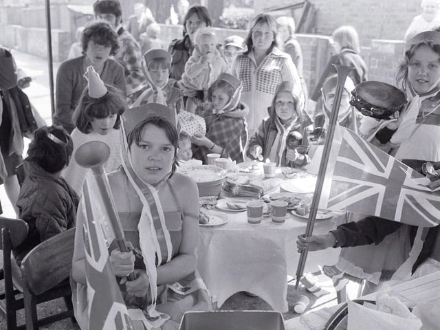 1977 Shirebrook Field Avenue Silver Jubilee Street Party