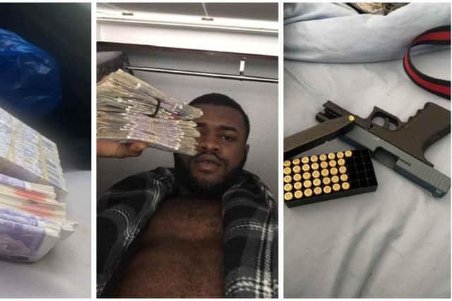 Gang members who flaunted their wealth while flooding communities with drugs and exploiting children have been jailed for a combined 130 years. Image: Nottinghamshire Police.