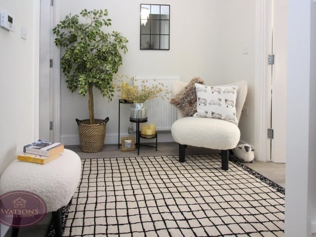 Even the landings at the four-storey £290,000 Kimberley property are lovely spaces.