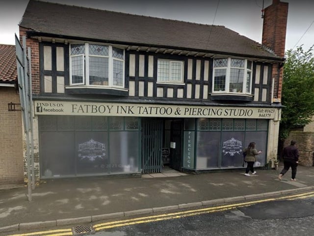 Fatboy Ink on Church Street, Warsop, has a rating of 4.7 out of 5 from 95 Google reviews.