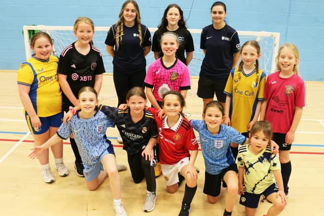 Blidworth Bengals with their student coaches