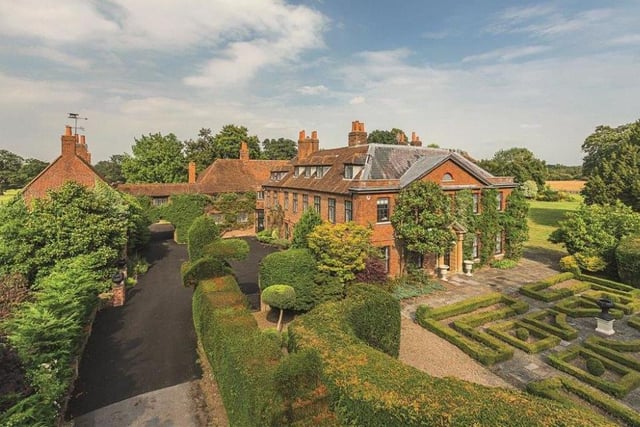 Hurst Lodge in Berkshire, which is on the market for £8.5 million,  is understood to date back to 1580. It was built by John Barker who, at the time, was a gentleman usher to Queen Elizabeth I.