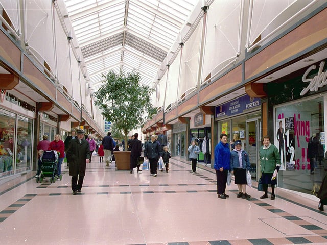 Sutton's Idlewells precinct in 2001 - has much changed in twenty years?