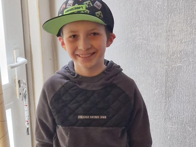 Sebastian, age 10, from Sutton-in-Ashfield, dressed as American wrestler John Cena.