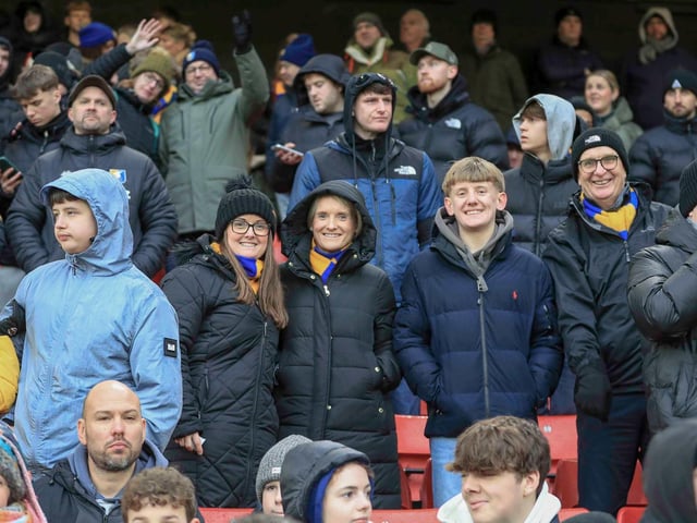 Mansfield Town put in a brilliant display to claim a memorable FA Cup upset at Sheffield United.