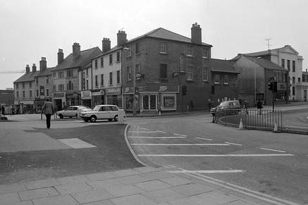 The top end of West Gate, with Boots on the corner.