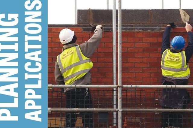 Dozens of planning applications have been submitted across the area.