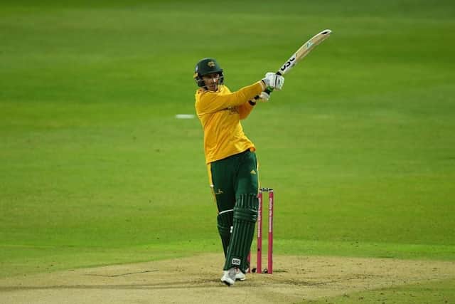 Alex Hales scored 50 not out from 37 balls to guide his side to victory