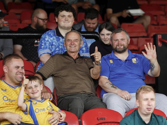 Mansfield Town secured a comfortable 1-0 win at Grimsby Town at the weekend.