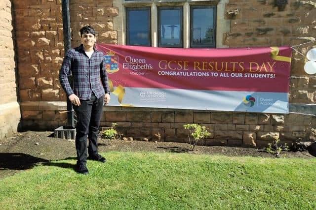 Hard work and determination paid off for Murhaf Ieed, a Syrian refugee who joined the school in year 9, after he met all his targets.