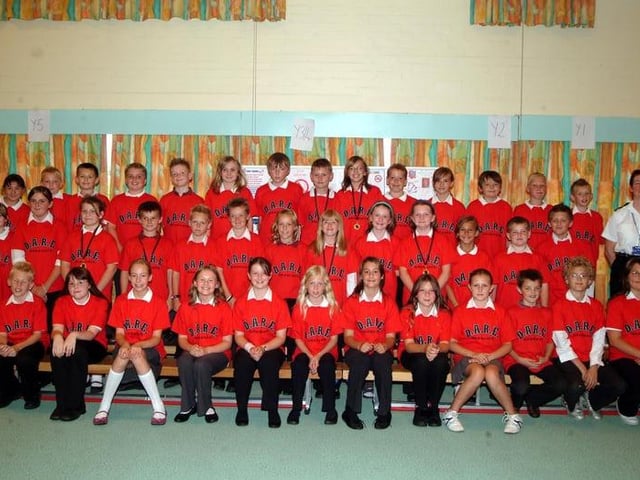 Abbey Primary School's DARE graduation in 2006.