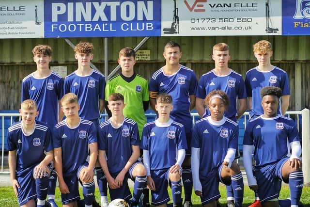 Pinxton U18's will now become the club's development side.