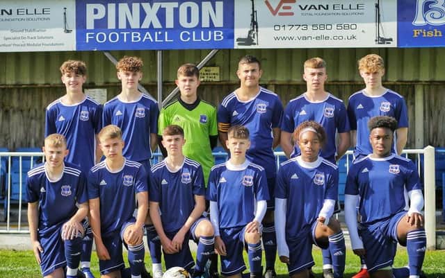 Pinxton U18's will now become the club's development side.