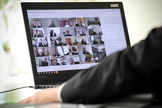 The conference will take place online on March 10. Photo: Sascha Steinbach/AFP/Getty Images