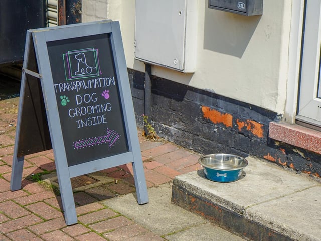 Transpawmation dog grooming in Jacksdale.
