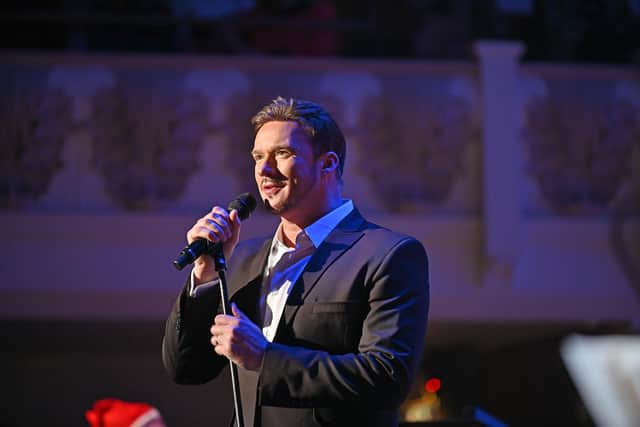 Russell Watson in concert.