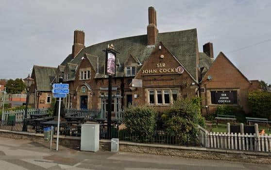 Jodie Sutton crashed her boyfriend's car driving the two-minute journey home from the Sir John Cockle pub in Mansfield.