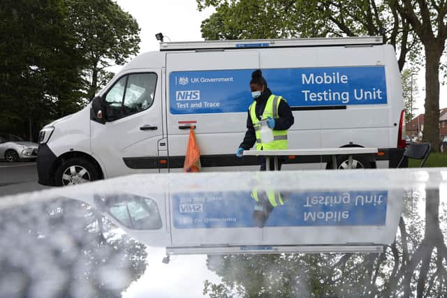 A mobile Covid-19 testing unit will be located in Warsop on various dates throughout September.