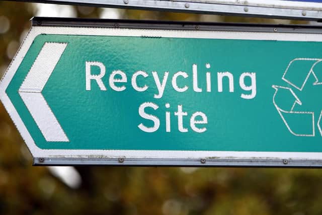Across England, 6.4 per cent of rubbish sent to be recycled in 2021-22 was rejected.