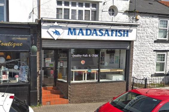Madasafish, in Whitburn, has also been given an overall 4* review by customers who took to TripAdvisor to share their views.