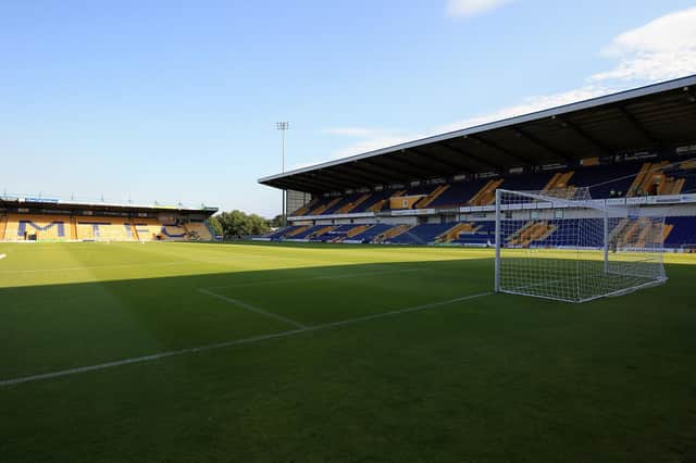 Mansfield Town v Boro will now kick off 15 minutes earlier.