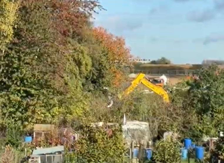 Developers rip out trees near Bolsover to make way for housing scheme