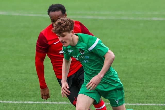 Jacob Pearce in action for Sherwood at Eastwood on Saturday.