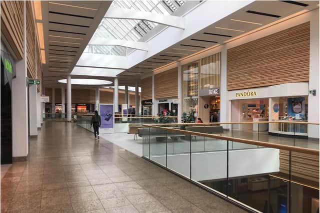 Meadowhall is like a ghost town.