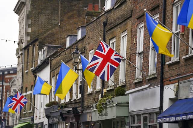 Across England, just under 4,300 Ukrainian households had presented as homeless as of January.