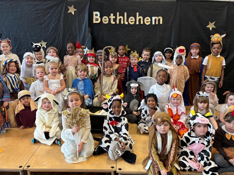 Pupils from across Mansfield and Ashfield delighted audiences with their Nativity performances - check out these pictures from some of the shows across the region. Pictured here are pupils from Mansfield Primary Academy enjoying their moment in the spotlight