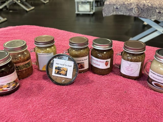 Products were professionally labelled and packaged.
