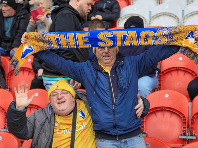 Mansfield Town kept up their good run of form with victory at Doncaster.