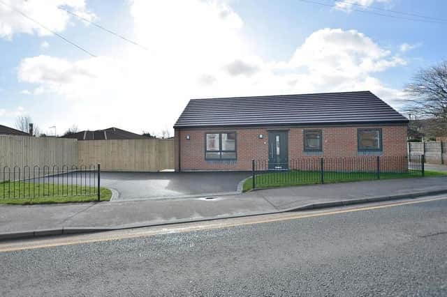 Welcome to plot one, Kings Court, Alfreton Road, Sutton, the last remaining three-bedroom bungalow on a new-build development. Estate agents Richard Watkinson and Partners have an asking price of £250,000.
