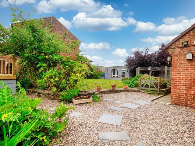 The garden is fenced to all boundaries, guaranteeing plenty of privacy.