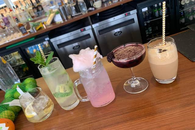 Personalised cocktails came courtesy of the Hospitality Supervision and Leadership Diploma students