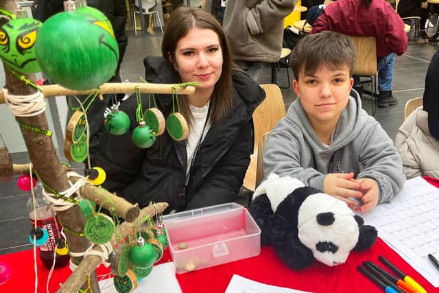 Guess the name of the panda helped to raise more funds for the hospital's breast care unit