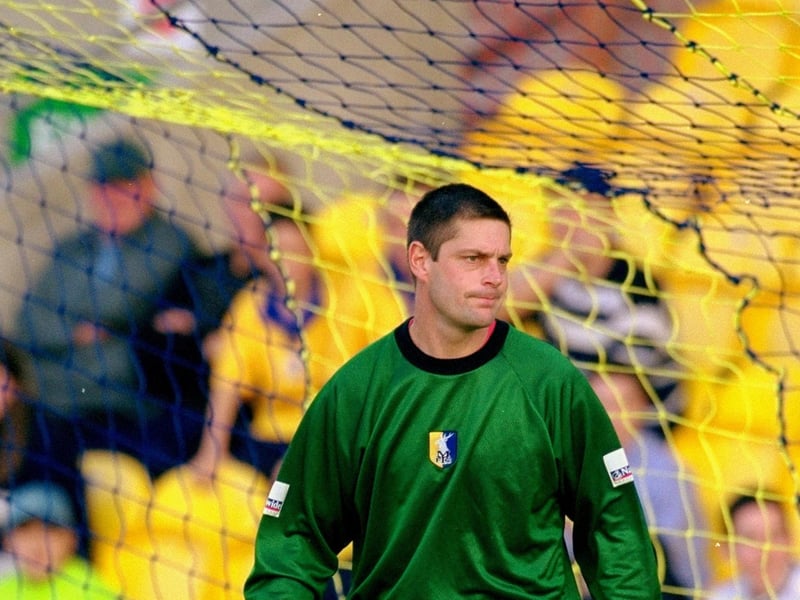 Bobby Mimms played 45 times for Stags during this season following his top flight career with Spurs and Everton.