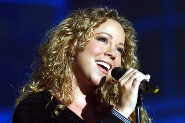 Singer Mariah Carey.