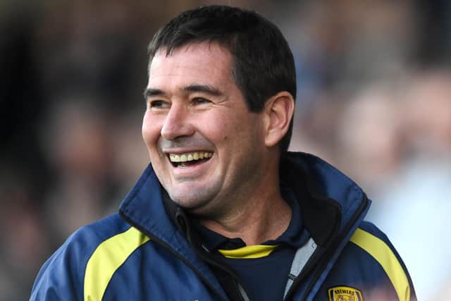 Former Burton Albion boss Nigel Clough is the bookies favourite to replace Graham Coughlan. (Photo by Nathan Stirk/Getty Images)