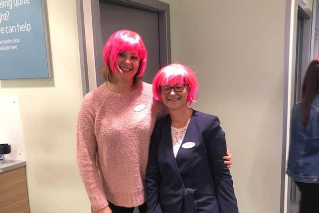 Staff will be dressing in pink and selling cakes and other baked delights in aid of Breast Cancer UK.