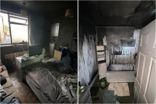The fire broke out just after 5am