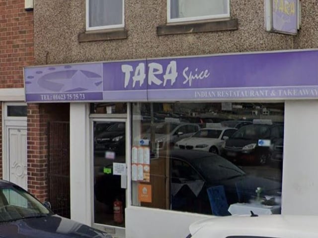 Tara Spice, on Low Moor Road, Kirkby, is rated 4.