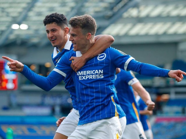 RB Leipzig are considering a shock move for Brighton winger Solly March, however Albion are preparing to offer him a new contract. (90min)