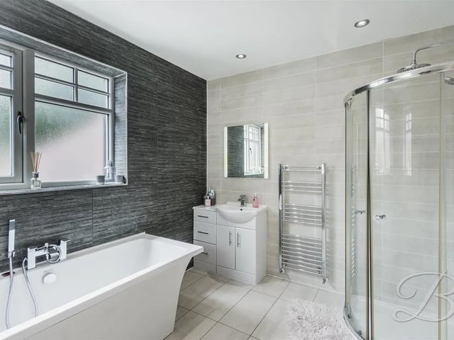 The property is packed with high end fixtures and fittings throughout.