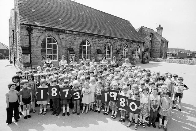 Last day at Forest Glade School in 1980