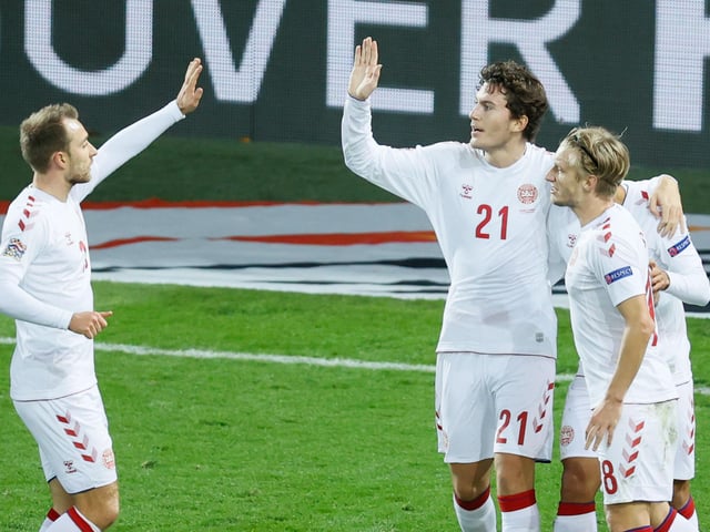 A world class goalkeeper and a few top level players sprinkled throughout their side, the Danes were the lowest ranked team in the top pot until overtaking Germany and Holland on Wednesday. Scotland have a fair record against them - winning the last two at Hampden and 10 of all 16 meetings.
World ranking - 13