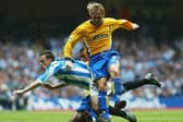 Liam Lawrence is the last Mansfield Town to sore a League One goal, a winning penalty against Northampton Town in the then Second Division on May 3 2003.