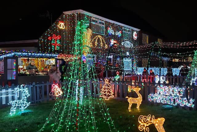 The spectacular lights displays have been a popular feature for the past 20 years. Photo: Submitted