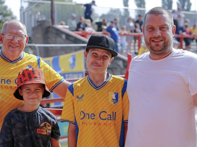 Mansfield Town fans enjoy a cracking away day.